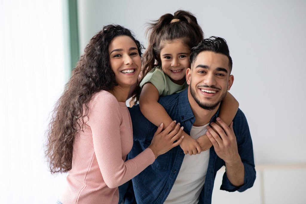Happy family