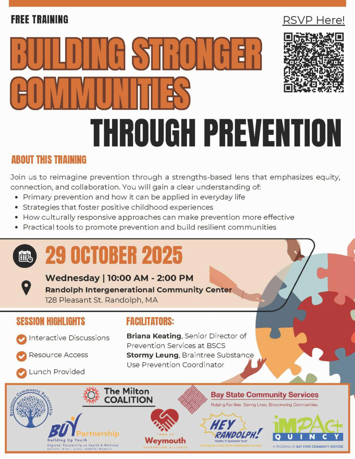 Building Stronger Communities Flyer